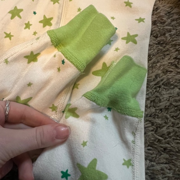 Hanna Andersson "Moon and Back" footless zipper sleeper 0-3 months 50cm - Picture 3 of 4